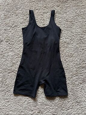 Girlfriend Collective Black One-Piece Unitard